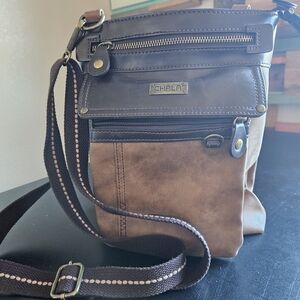 Chala Brown Crossbody Bag